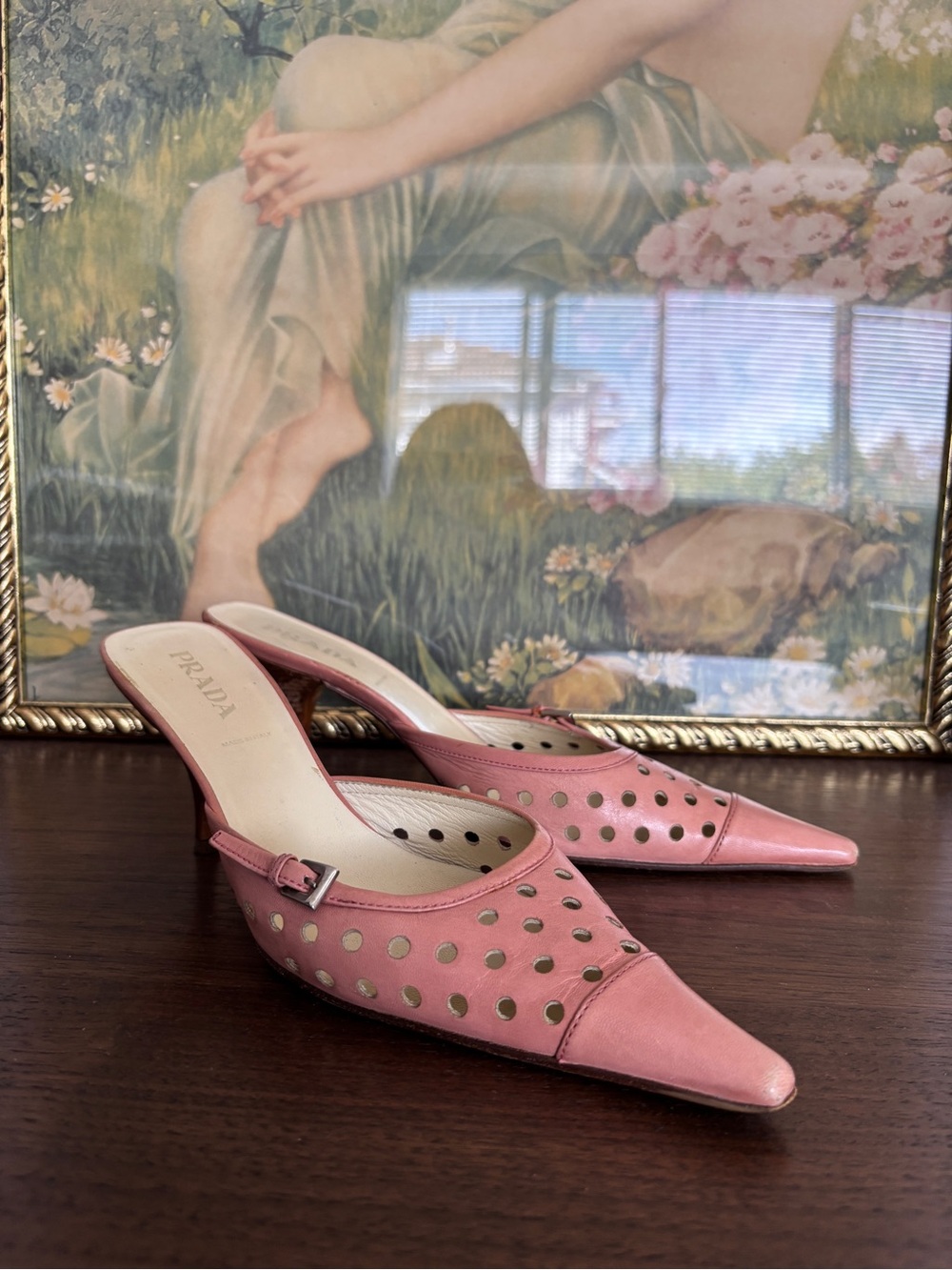 Vintage Prada Mules